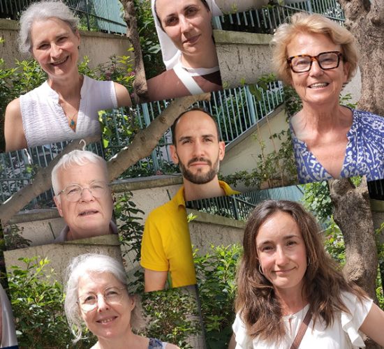 Mosaïque d'étudiants