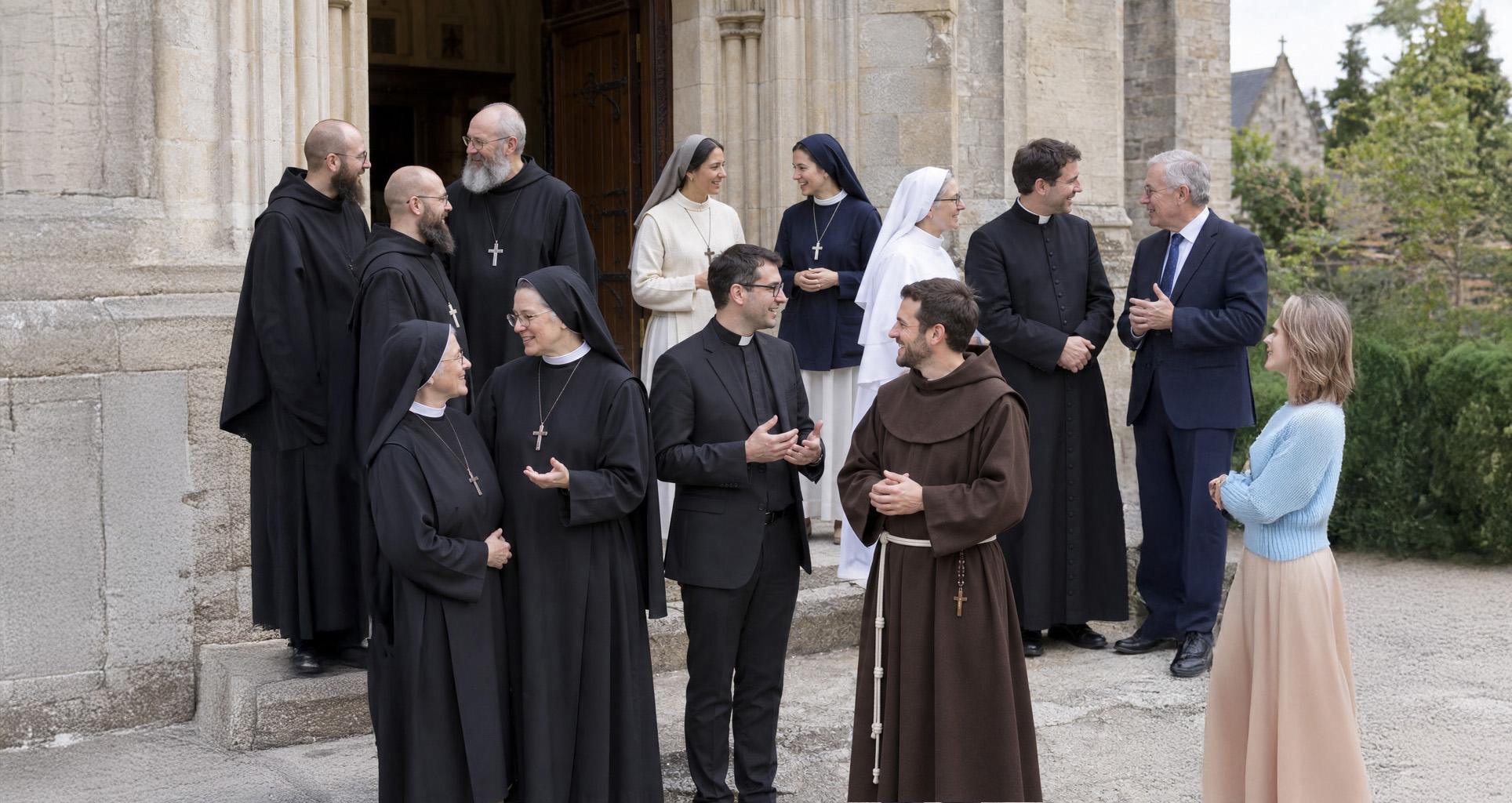 Groupe de personnes qui discutent